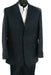 3 Button Black Pinstripe premier quality