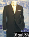 Solid Black Available In 2 Or 3 Buttons Style Regular Classic Cut Very Light Soft Super 120'S