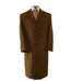Mens Overcoat Mens Dress Coat Vicuna Light Brown - Dark Camel ~ Light Brown ~ Rust ~ Copper ~ Cognac Mixture Dark Camel Long Men's Dress Topcoat -  Winter coat  Full Length