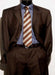Chocolate Brown Italian Super 150's Wool premier quality italian fabric Design Men's Three buttons Suit