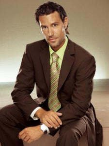 Italian Wine/Brown Italian Super 150's Wool premier quality italian fabric Design Three Buttons Style suit