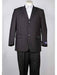Charcoal Pinstripe  Classic Fit Suit