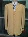 Brand Three Buttons Style suit Gold Shadow Stripe Wide Leg Pleated Pants