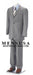 Light Gray 2 Or 3 Button Business Men's Suit Super 140'S Cheap Priced Business Suits Clearance Sale