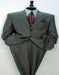 Luxurious Charcoal Grey  Side Vented Premier quality italian fabric Design Men's 3-Button Super 150s Solid - 100% Percent Wool Fabric Suit - Worsted Wool Business Suit