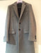 Men's Dress Coat  3 Button Light Grey ~ Gray Cashmere Overcoat