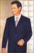 Navy Pinstripe 3 Buttons 120'S  3 Buttons Cheap Priced Sale $225