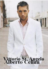 All White Suit For Men 2 Button Slim Suits For Men