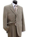 Taup/Tan ~ Beige Super 100'S Business Discounted Cheap Priced Business Suits Clearance Sale Available In 2 Or 3 Buttons Style Regular Classic Cut
