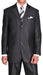 Ticket Pocket 3 Button Peak Lapel black