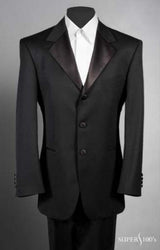 Tuxedo 2-piece, 3 Button Super 100's Light Weight Soft Poly~Rayon