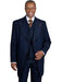 Men's 3 Button Blue Denim  Vest Urban Wide Leg Cheap Priced Business Suits Clearance Sale