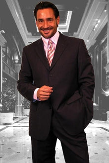 Gianni Charcoal Super 120's Cheap Priced Business Suits Clearance Sale Available in 2 or Three ~ 3 Buttons Style Regular Classic Cut