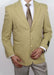 Mens Gold Blazer In 2 Buttons Style