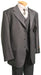 Heather Gray Available in 2 or Three ~ 3 Buttons Style Regular Classic Cut Affordable Cheap Priced Men's Dress Suit For Sale
