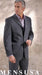 Men's Gray Super 140's Jacket With SHIRT and TIE Available in 2 or Three ~ 3 Buttons Style Regular Classic Cut