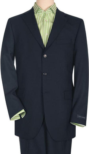 Mix and Match Suits Solid Dark Navy Blue Suit For Men Quality Suit Separates, Total Comfort Any Size Jacket&Any Size Pants