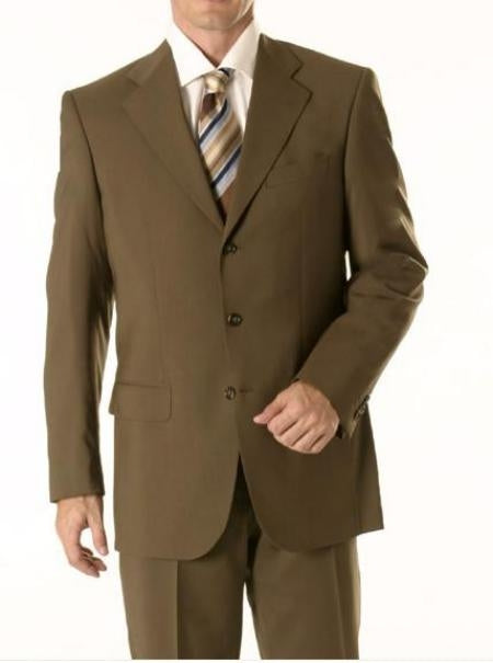 Signature Platinum Stays Cool Discounted Sale Super 150'S Wool Modern Olive Green