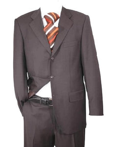 Three Buttons Style suit Dark Gray/Blue Super 150's Rayon Viscose Italian Fabric Design (One Pleat)