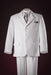 3 Button Fashion White Kids-Toddler-Boy Suits Perfect for toddlers Suit wedding attire outfits