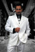 3 buttons Solid All White Suit For Men  EXTRA FINE 2PC Single breast Suits For Men
