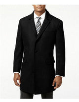 Three Quarters Length Men'S Dress Coat Black Wool Long Jacket Men'S Carcoat ~ Designer Men'S Wool Men'S Peacoat Sale