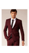 Mix and Match Suits 2 Button Style Suit Burgundy ~ Maroon Suit  ~ Wine Color flat front pants Men's Suit Separate Any Size Jacket & Pants