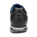 Belvedere Todd Ostrich Leg Sneaker – Black