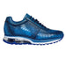 Belvedere Todd Ostrich Leg Sneaker – Ocean Blue