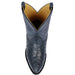 Blue Ostrich Cowboy Boots J-Toe
