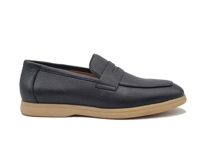 Carrucci Tumble Calfskin Penny Loafer