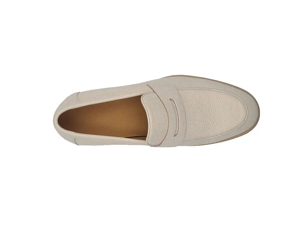 Carrucci Tumble Calfskin Penny Loafer
