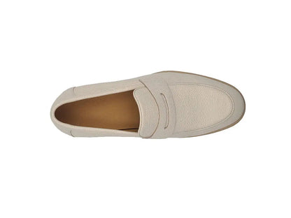 Carrucci Tumble Calfskin Penny Loafer