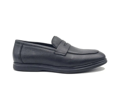 Carrucci Tumble Calfskin Penny Loafer