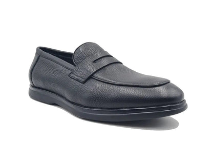 Carrucci Tumble Calfskin Penny Loafer