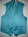 TORQUISE GROOMSMEN DRESS TUXEDO WEDDING Vest ~ Waistcoat ~ Waist coat & TIE SET Buy 10 of same color Tie For $25 Each - Men's Neck Ties - Mens Dress Tie - Trendy Mens Ties