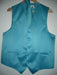 TORQUISE GROOMSMEN DRESS TUXEDO WEDDING Vest ~ Waistcoat ~ Waist coat & TIE SET Buy 10 of same color Tie For $25 Each - Men's Neck Ties - Mens Dress Tie - Trendy Mens Ties