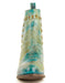 Ferrini Women's Stella Round Toe Ankle Boots Handcrafted - Turquoise
