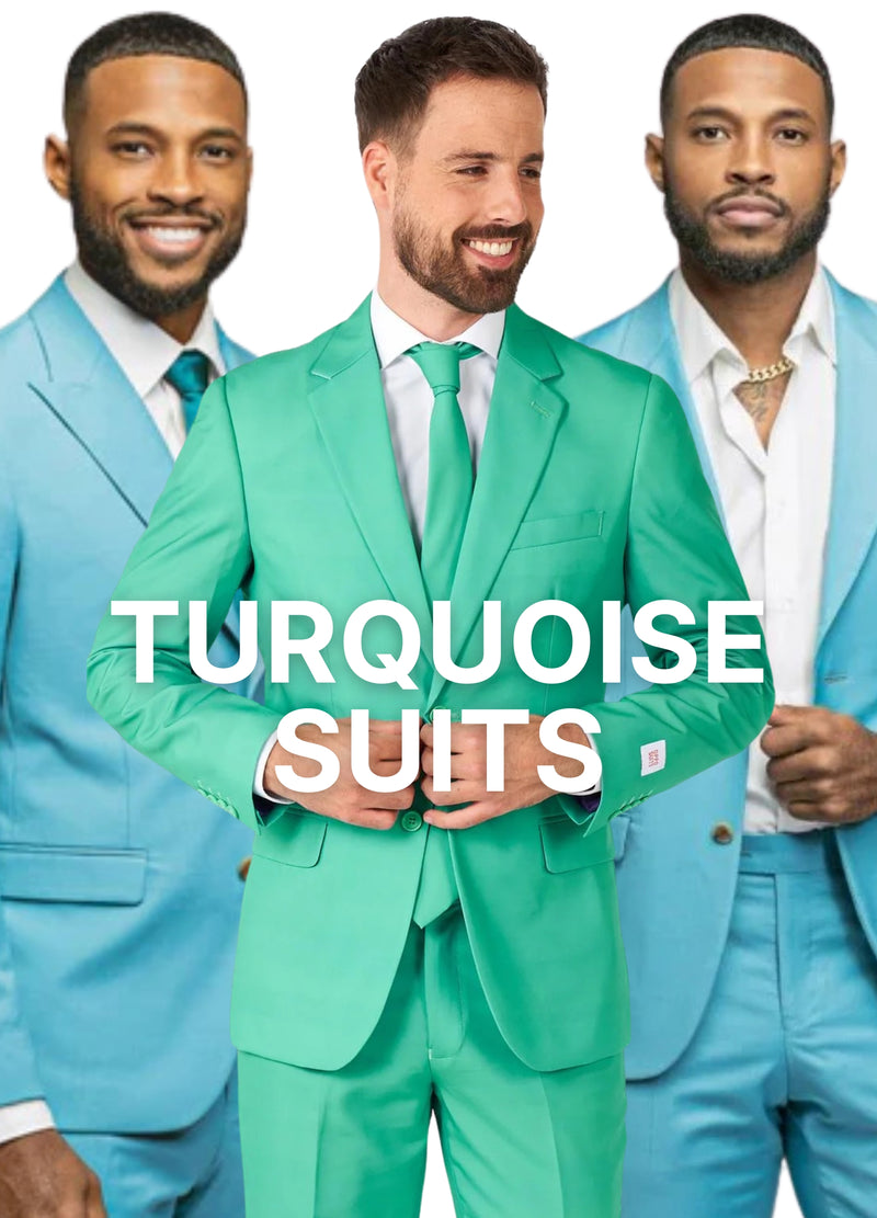 Turquoise suits