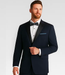 Navy Blue ~ Midnight Slim Fit Tuxedo + Tuxedo Shirt & Bow Tie