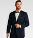Navy Blue ~ Midnight Slim Fit Tuxedo + Tuxedo Shirt & Bow Tie