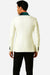 Mens Vested Designer Wide Velvet Wedding Tuxedo in Ivory and Hunter Green
