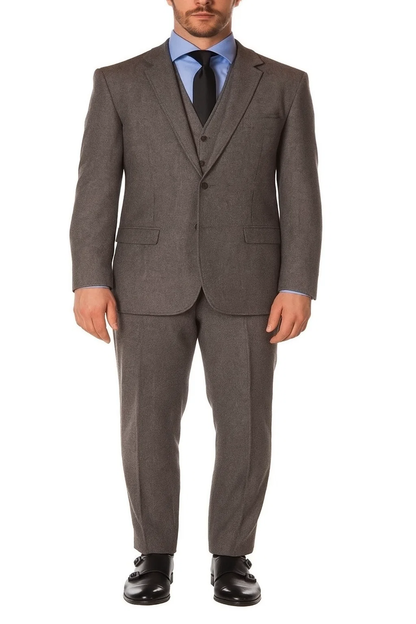 Tweed 3 Piece Suit - Tweed Wedding Suit Mens Grey Matching Super Slim Pant With Unhemmed Bottoms Designer Cheap Priced Men'S Slim Fitted Suit - Skinny Fit Suit