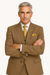 Tweed Herringbone ~ Cognac ~ Herringbone 2 Button Slim Fitted Tapered Vested Suit Ves