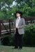 Smoking Traje - Esmoquin - Smoking Para Hombre - Two Button Western Grey Tuxedo