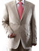 Bolzano Men's Two Button Dual Side Vents Solid pattern 100% Polyester Suit
