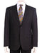 Men'S Vitali Authentic 2 Button Black Slim Fit Suit