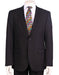 Men'S Vitali Authentic 2 Button Black Slim Fit Suit