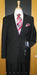 Two Button Style Simple & Classy Modern Fit Solid Black Pick Stitching Lapel Double Side Vent