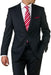 Men's Two Button Black Pinstripe Cheap Priced Business Suits Clearance Sale 2 Piece Suits - Two piece Business suits Suit